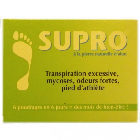 SUPRO pour hygiène de vos pieds